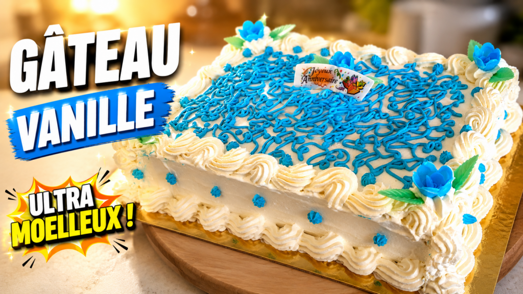 Gateau vanille